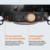 image:imageSpigen Thin Fit for Apple Watch Ultra 321 49mm Case  Slim Lightweight Protective Scratch Resistant PC Cover  Crystal ClearBlack with Screen