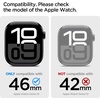 image:imageSpigen for Apple Watch Series 1110 Band with Case Vault Pro Protective TPU Cover with Strap  Durable Protective Flexible TPU Shock Proof Scratch Resistant Cover Strap for Men Women Matte Black46mm for Series 10