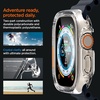 image:imageSpigen for Apple Watch Ultra 321 49mm Case Builtin Screen Protector  Ultra Hybrid Soft Flexible TPU Overall Protective Cover  Crystal ClearApple Watch Ultra 49mm