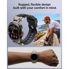 image:imageSpigen for Samsung Galaxy Watch Ultra 21 Band 202620252024  Durable Metal Connector Premium Rugged Adjustable Replacement TPU Nylon Strap  Black