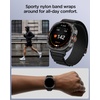 image:imageSpigen for Samsung Galaxy Watch Ultra 21 Band 202620252024  Lightweight Soft Breathable Nylon Fabric Adjustable Men Women Sport Replacement Strap WBF1  Black