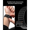 image:imageSpigen for Samsung Galaxy Watch Ultra 21 Band 202620252024  Lightweight Soft Breathable Nylon Fabric Adjustable Men Women Sport Replacement Strap WBF1  Black