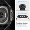 image:imageSpigen for Samsung Galaxy Watch Ultra Band with Case 20252024  Rugged Armor Pro Durable Protective TPU Shock Proof Scratch Resistant Cover Strap Matte Black