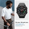 image:imageSpigen for Samsung Galaxy Watch Ultra Band with Case 20252024  Rugged Armor Pro Durable Protective TPU Shock Proof Scratch Resistant Cover Strap Matte Black