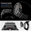 image:imageSpigen for Samsung Galaxy Watch Ultra Band with Case 20252024  Rugged Armor Pro Durable Protective TPU Shock Proof Scratch Resistant Cover Strap Matte Black