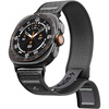 image:imageSpigen Athlex Air for Samsung Galaxy Watch Ultra 21 Band 202620252024  Lightweight Soft Nylon Fabric Adjustable Men Women Hook and Loop Sport Replacement Strap  Active Black Gray