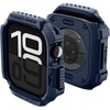 image:imageSpigen Rugged Armor for Apple Watch Series 1110 46mm Case  Durable Protective TPU Shock Proof Scratch Resistant Cover  Matte BlackNavy Blue
