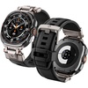 image:imageSpigen for Samsung Galaxy Watch Ultra 21 Band 202620252024  Durable Metal Connector Premium Rugged Adjustable Replacement TPU Nylon Strap  Black