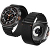 image:imageSpigen for Samsung Galaxy Watch Ultra 21 Band 202620252024  Lightweight Soft Breathable Nylon Fabric Adjustable Men Women Sport Replacement Strap WBF1  Black